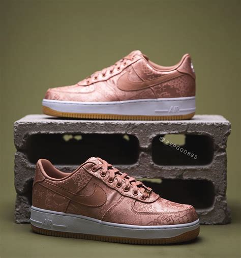 nike air force roze goud|nike air force 1 silk box.